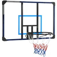 Sportnow Basketballkorb mit bruchsicherer Rückwand bunt (Farbe: Bunt)