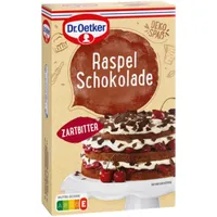 Dr. Oetker Raspelschokolade Zartbitter 100,0 g