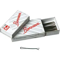 Prym Baronesse Haarklemmen 6,5 cm 12er-Pack Dunkelblond