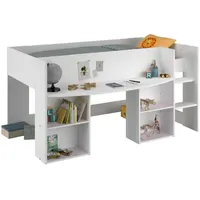 Parisot Hochbett Pirouette 1 90 x 200 cm Holzwerkstoff