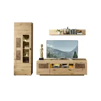 Uno Livetastic Wandkombination Madera II ¦ holzfarben ¦ Maße