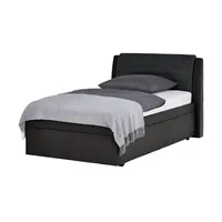 Deinbett York 140 x 200 cm graphitgrau/schwarz