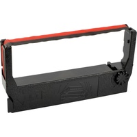 Ampertec Kompa. Farbband Epson ERC23 Gr. 657 Nylon schwarz/rot