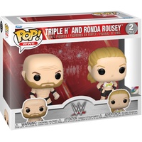 Funko WWE POP! Vinyl Figuren 2er-Pack Rousey/Triple H 9