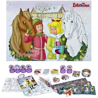 Undercover BITI8025 - Bibi&Tina Adventskalender für Kinder, Mehrfarbig, ca.