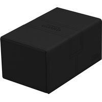 Ultimate Guard Twin Flip`n`Tray 160+ XenoSkin Monocolor Schwarz