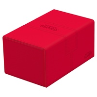 Ultimate Guard Twin Flip`n`Tray 160+ XenoSkin Monocolor Rot