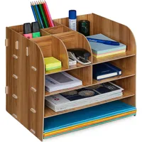 Relaxdays Relaxdays, Dokumentenablage, Schreibtisch Organizer