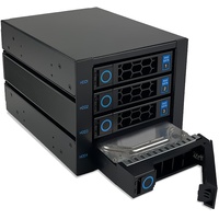 Fantec WR-NVMeU.2-C3141 U.2/SAS/SATA Backplane für 4x 3,5"/2,5" NVMe/SSD/HDD
