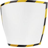 Magnetoplan magnetofix Magnetrahmen SAFETY, 5 Stück, A3, signalgelb-schwarz