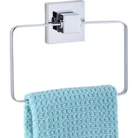 Wenko Handtuchhalter Quadro silber