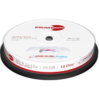 PrimeOn BD-R 25GB, 10x, 10er Spindel, printable (2761316)