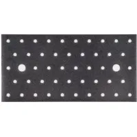 GAH Alberts Alberts Duravis Lochplatte Schwarzdiamant Duplexbeschichtet 200 x