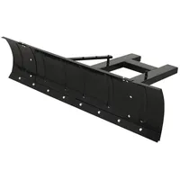 VidaXL Schneeschild für Gabelstapler 150x38 cm Schwarz