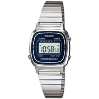 Casio Damen-Armbanduhr Vintage Digital Quarz Metall LA-670WA-2