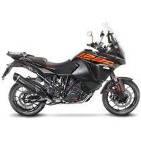 LeoVince SLIP-ON Edelstahl SBK Nero Ktm 1090 ADV/R -