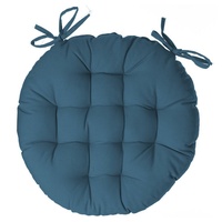 Atmosphera Créateur d'intérieur Rundstuhlkissen in blaugrün D 38 cm