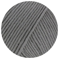 Lana Grossa Landlust Baumwolle Gots Häkelwolle, 115 m Grau