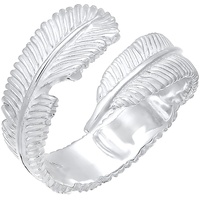 Elli Wickelring Feder Boho 925 Sterling Silber Ringe Damen