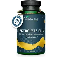 Vegavero Elektrolyte Plus | 120 Kapseln | natürliches Calcium,