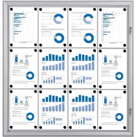 Showdown® Displays Schaukasten S alu 12x DIN A4