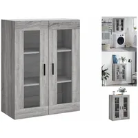 VidaXL Wandschrank Grau Sonoma 69,5x34x90 cm