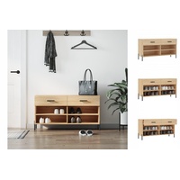 VidaXL Schuhbank Sonoma-Eiche 102x35x55 cm Holzwerkstoff