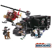 SLUBAN BRICKS Bausatz mobile Kontrollstation 6-tlg. M38-B0659