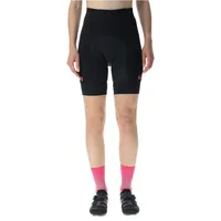 Uyn Ridemiles Fahrradhose mit Polsterung Damen black/fuchsia L