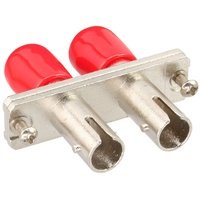 InLine LWL Kupplung, Duplex ST/ST, Multimode, Keramik-Hülse, zum Einbau