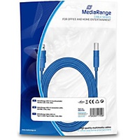 MediaRange Kabel MRCS150 USB3.0 5,0m Blau