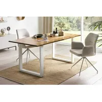 SalesFever Esstisch Akazie 180 x 90 cm