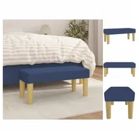 VidaXL Sitzbank Blau 70x30x30 cm Stoff