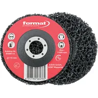 FORMAT Grobreinigungsscheibe mit Teller, 115mm