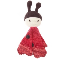 Rico Design Ricorumi Häkel-Set "Baby Blankies - Marienkäfer", mit