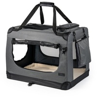LIONTO Hundetransportbox Hundetasche Hundebox faltbare Kleintiertasche, (xxxl) 101x69x70 cm,