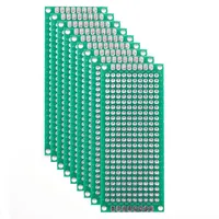 BerryBase Lochrasterplatine, doppelseitig, 3x7cm, 10 Stück
