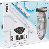 Frechverlag Terrazzo-Schmuckset Ciao, Bella! (pastellig/ Blau)