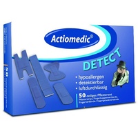 Gramm medical Actiomedic® DETECT Pflasterset wasserabweisend Blau 50-teilig