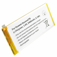 AccuCell Akku passend für Huawei Ascend P8, HB3447A9EBA 3,8