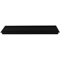 TecLines TecLines, TKD010B Tisch Kabeldurchführung 135x600mm, Alu/schwarz