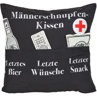 Hergo Creation Sofahelden Kissen Männerschnupfen