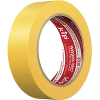 KIP Abdeckband 3308 WASHI-TEC® Premium Plus Goldkrepp® glatt gelb