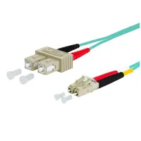 BTR Netcom METZ CONNECT OpDAT Patchkabel, SC-D/LC-D OM3 3m