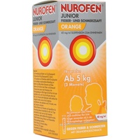 Reckitt Benckiser Deutschland GmbH Nurofen Junior Fieber-u.Schmerzsaft Orange 40mg/ml