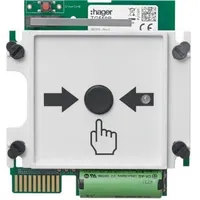 Hager TG559B Austauschmodul, Funk-Druckknopfmelder