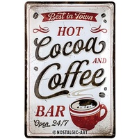 Nostalgic-Art Retro Blechschild, 20 x 30 cm, Hot Cocoa