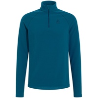 Odlo Fleeceshirt, Troyer, Reißverschluss, für Herren, 21024_SAXONY blue, M