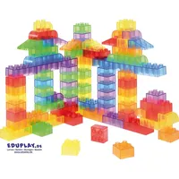 Eduplay Transparente Bausteine, 90-TLG.