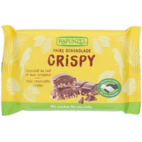 RAPUNZEL Vollmilch Schokolade Crispy HIH bio